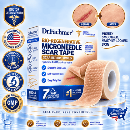 🥳 𝐎𝐟𝐟𝐢𝐜𝐢𝐚𝐥 𝐒𝐭𝐨𝐫𝐞丨Dr.Fachmer® 🩹 Bio-Regenerative Microneedle Scar Tape——Remove all kinds of skin scars