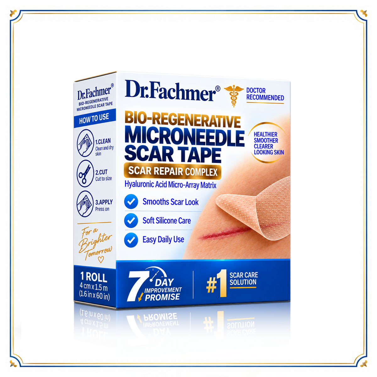 🥳 𝐎𝐟𝐟𝐢𝐜𝐢𝐚𝐥 𝐒𝐭𝐨𝐫𝐞丨Dr.Fachmer® 🩹 Bio-Regenerative Microneedle Scar Tape——Remove all kinds of skin scars