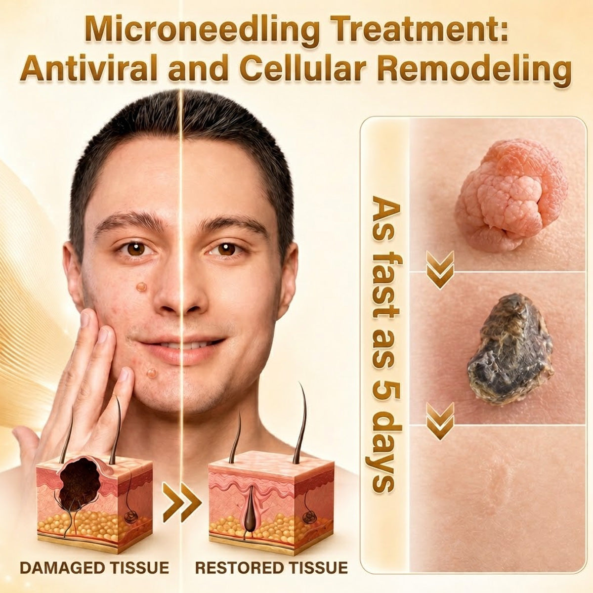 👩‍⚕️🎉 Official Flagship Store | CureVivo® 🐝 Microneedle Patch with Bee Venom (for warts, age spots, and blemishes)