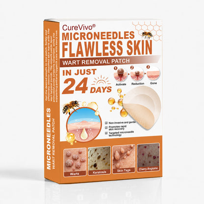 👩‍⚕️🎉 Official Flagship Store | CureVivo® 🐝 Microneedle Patch with Bee Venom (for warts, age spots, and blemishes)