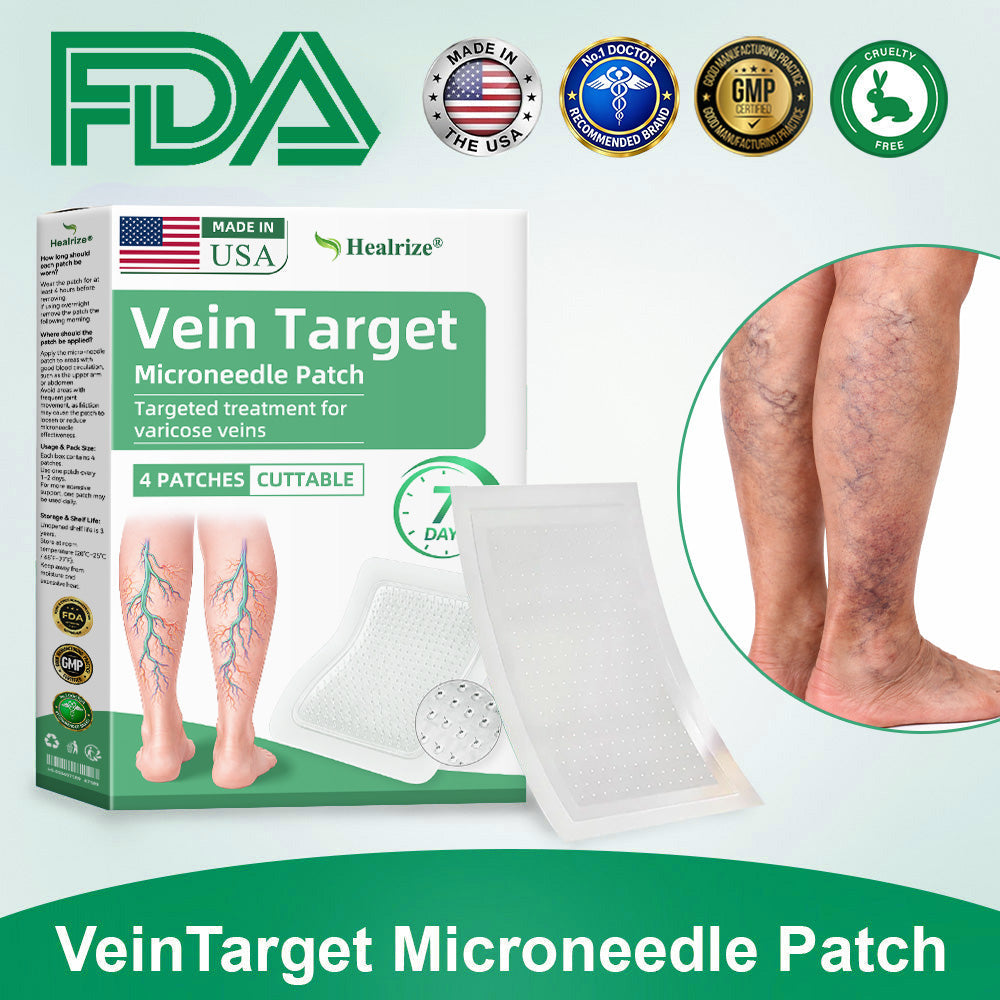 🇺🇸👨‍⚕️👍✅Healrize® VeinTarget Microneedle Patch⚡Instant Relief, Long-Term Results🗽