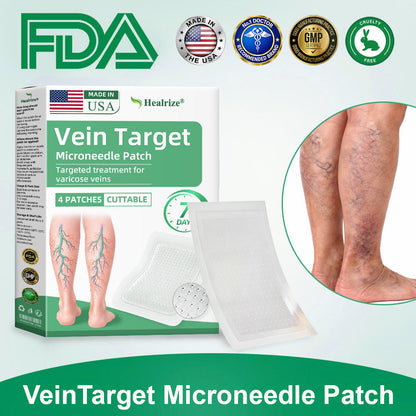 🇺🇸👨‍⚕️👍✅Healrize® VeinTarget Microneedle Patch⚡Instant Relief, Long-Term Results🗽