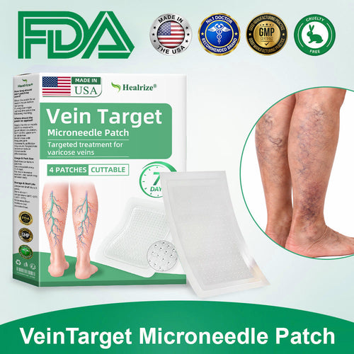 🇺🇸👨‍⚕️👍✅Healrize® VeinTarget Microneedle Patch⚡Instant Relief, Long-Term Results🗽