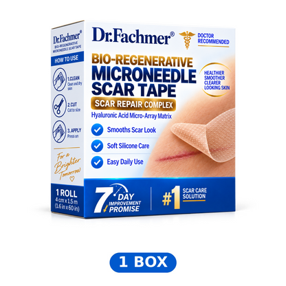 🥳 𝐎𝐟𝐟𝐢𝐜𝐢𝐚𝐥 𝐒𝐭𝐨𝐫𝐞丨Dr.Fachmer® 🩹 Bio-Regenerative Microneedle Scar Tape——Remove all kinds of skin scars