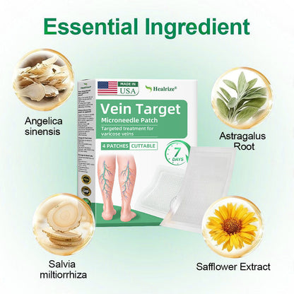 🇺🇸👨‍⚕️👍✅Healrize® VeinTarget Microneedle Patch⚡Instant Relief, Long-Term Results🗽