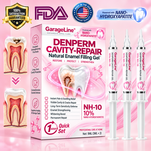 🇺🇸GarageLine® DenPerm Cavity-Repair Natural Enamel Filling Gel