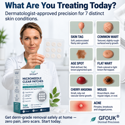🔥 𝐎𝐟𝐟𝐢𝐜𝐢𝐚𝐥 𝐒𝐭𝐨𝐫𝐞 | Healrize®  🍃𝐁𝐨𝐭𝐚𝐧𝐢𝐜𝐚𝐥 𝐌𝐢𝐜𝐫𝐨𝐧𝐞𝐞𝐝𝐥𝐞 𝐇𝐲𝐝𝐫𝐨𝐜𝐨𝐥𝐥𝐨𝐢𝐝 𝐏𝐚𝐭𝐜𝐡 (𝐅𝐨𝐫 𝐒𝐤𝐢𝐧 𝐓𝐚𝐠𝐬, 𝐒𝐦𝐚𝐥𝐥 𝐒𝐤𝐢𝐧 𝐆𝐫𝐨𝐰𝐭𝐡𝐬, 𝐖𝐚𝐫𝐭𝐬, 𝐌𝐨𝐥𝐞𝐬, 𝐀𝐠𝐞 𝐒𝐩𝐨𝐭𝐬 & 𝐏𝐢𝐠𝐦𝐞𝐧𝐭𝐚𝐭𝐢𝐨𝐧 𝐂𝐨𝐧𝐜𝐞𝐫𝐧𝐬)