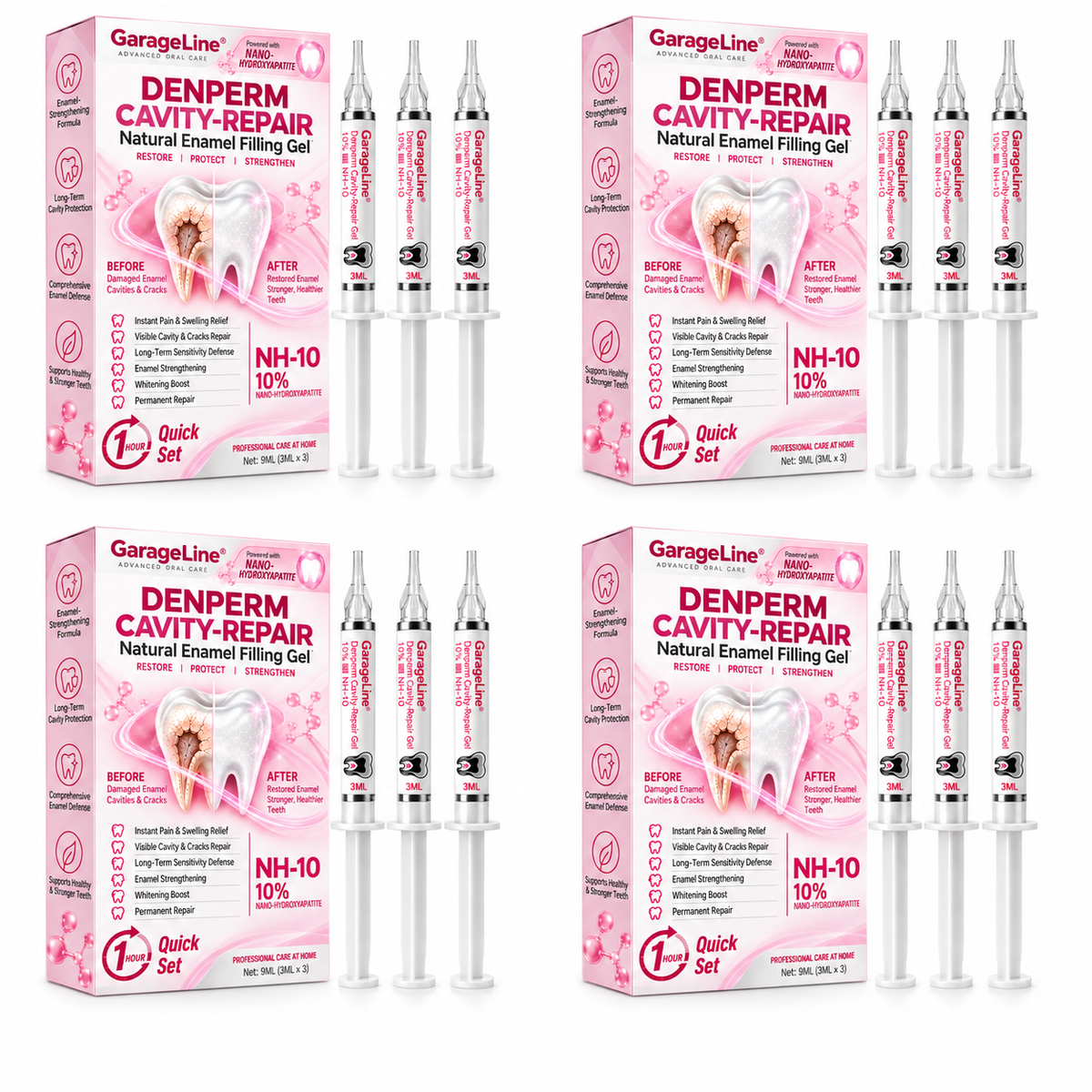 🇺🇸GarageLine® DenPerm Cavity-Repair Natural Enamel Filling Gel